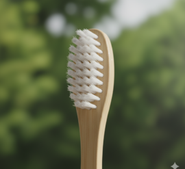 De foto van het product Bamboe Tandenborstel Set - Zorgeloze Lach