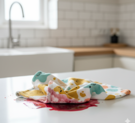 De foto van het product Herbruikbare Keukenrol - Vrolijke Vlekken