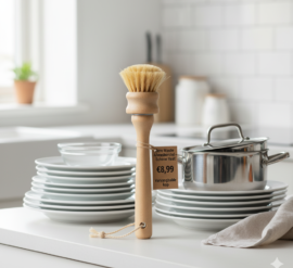 De foto van het product Zero Waste Afwasborstel - Schone Vaat