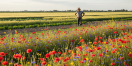 Afbeelding voor 'Biologische Boeren als Bewaarders van Biodiversiteit: Een Groene Revolutie op het Platteland' van Bedrijf